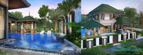 Dusit Pattaya Hill , บ้านในบ้านอำเภอ, นาจอมเทียน