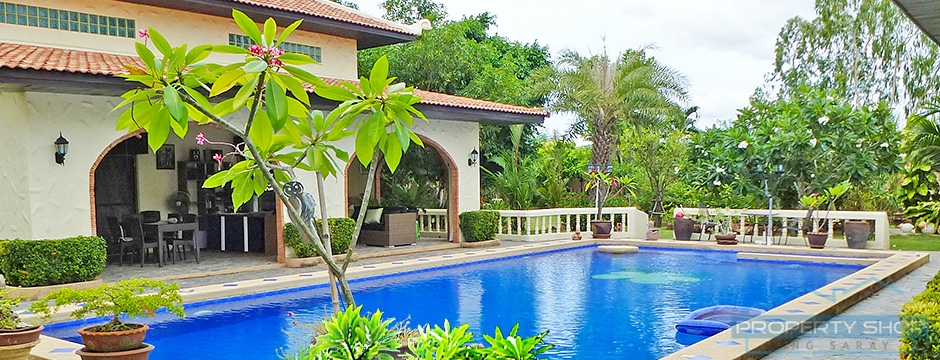 Luxury house for sale in Bang Saray beach side with private pool บ้าน  สำหรับขาย