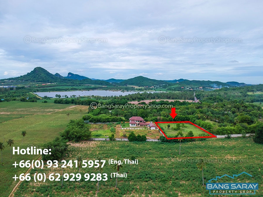 Value Priced Bang Saray Land for Sale. near Huay Tuu Lake ที่ดิน  สำหรับขาย