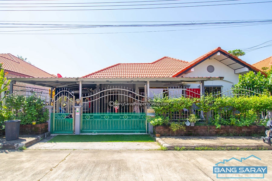 Detached house for Sale in Bang Saray East Side บ้าน  สำหรับขาย