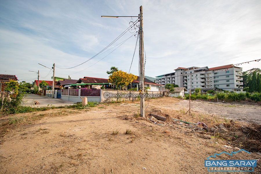 Ocean side Land for Sale in Bang Saray ที่ดิน  สำหรับขาย