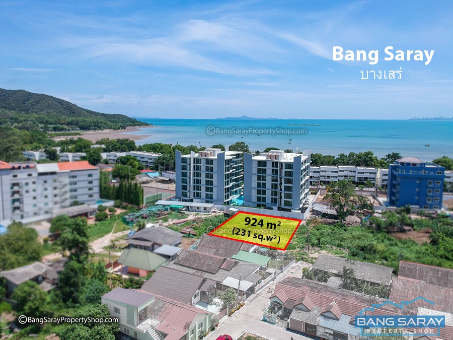 Ocean side Land for Sale in Bang Saray ที่ดิน  สำหรับขาย