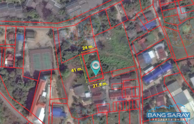 Ocean side Land for Sale in Bang Saray ที่ดิน  สำหรับขาย