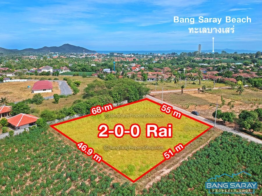 2 Rai of Land for sale in Bang Saray ที่ดิน  สำหรับขาย