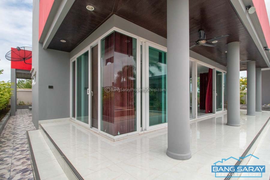 Two storey pool villa for Sale in Oceanside Bang Saray. บ้าน  สำหรับขาย
