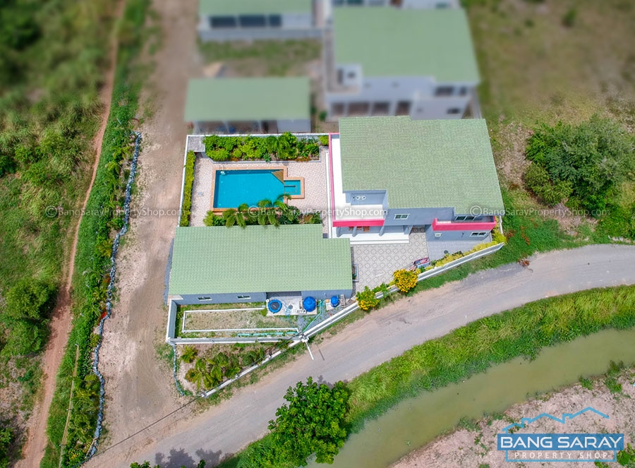 Two storey pool villa for Sale in Oceanside Bang Saray. บ้าน  สำหรับขาย