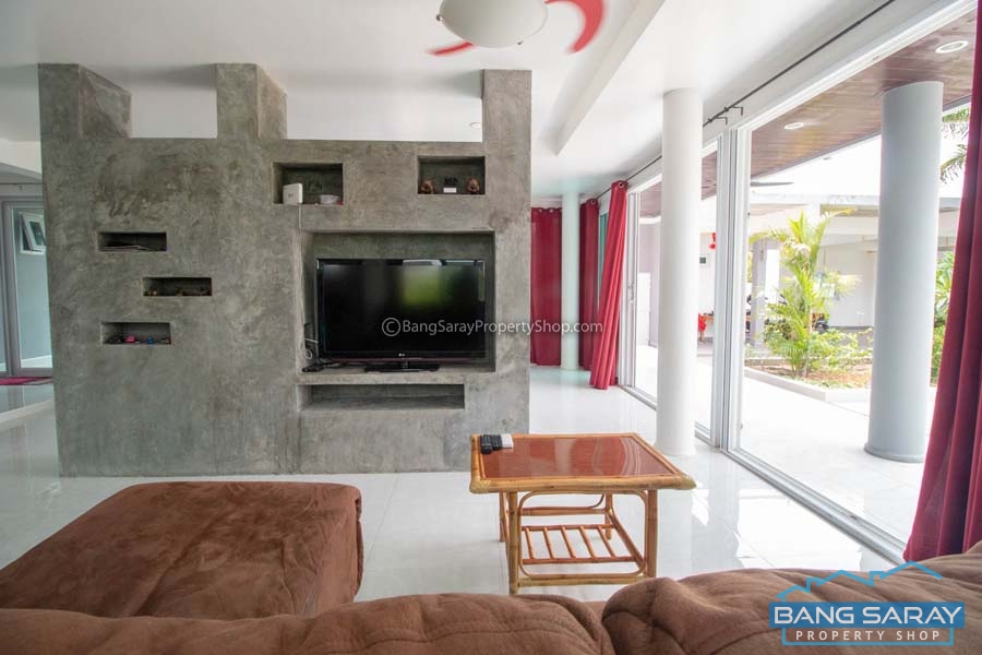 Two storey pool villa for Sale in Oceanside Bang Saray. บ้าน  สำหรับขาย