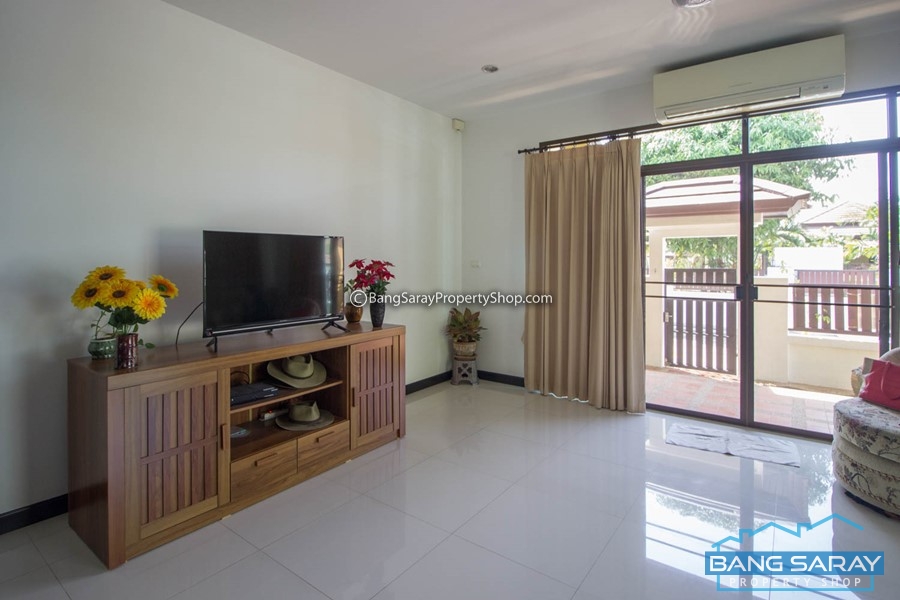 Single story Pool Villa Bali style for Sale in Bang Saray  บ้าน  สำหรับขาย