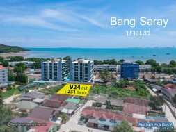 Ocean Side Land For Sale In Bang Saray - ที่ดินสำหรับขายในบางเสร่, นาจอมเทียน
