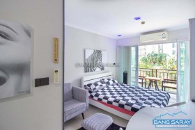 Studio Condo For Sale In Ocean Side Of Bang Saray - สตูดิโอ ห้องนอนคอนโดสำหรับขายในบางเสร่, นาจอมเทียน