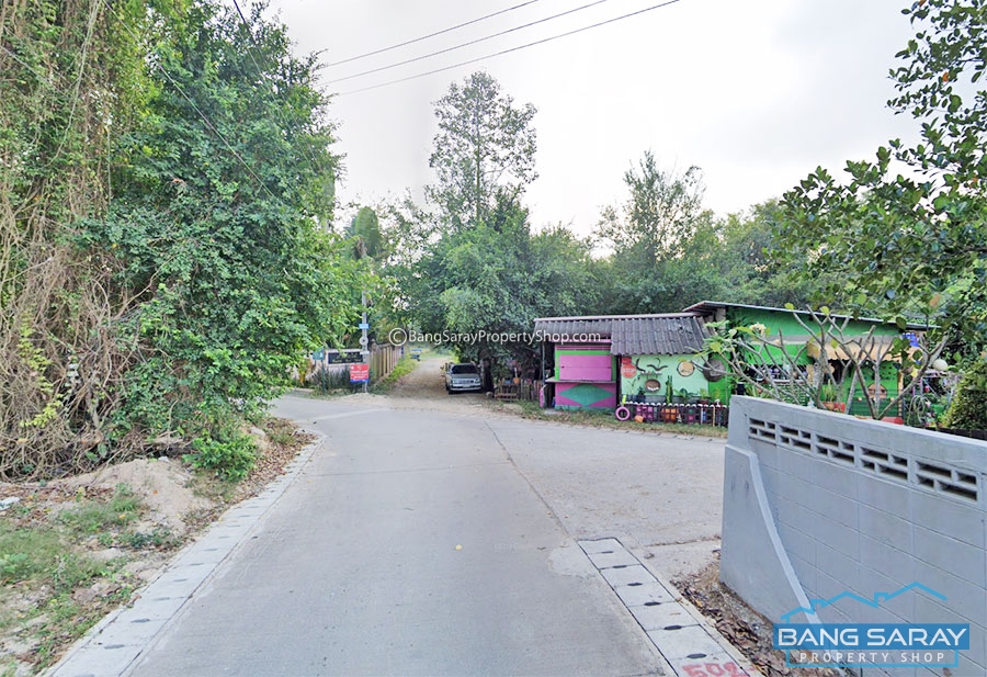 Plot of Land for Sale in Bang Saray Beachside, Close to Bang Saray Beach. ที่ดิน  สำหรับขาย