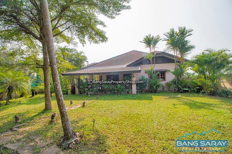 5 Rai of Land with House for Sale in Na Jomtien (soi Silver Lake vineyard) ที่ดิน  สำหรับขาย