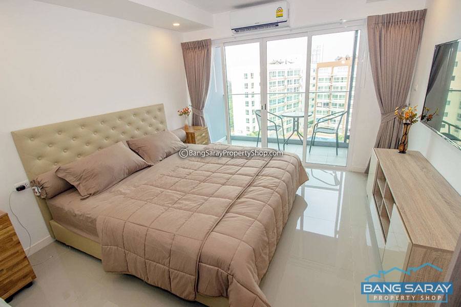 Sea view Condominium with fully furnished for sale in Bang Saray คอนโด  สำหรับขาย