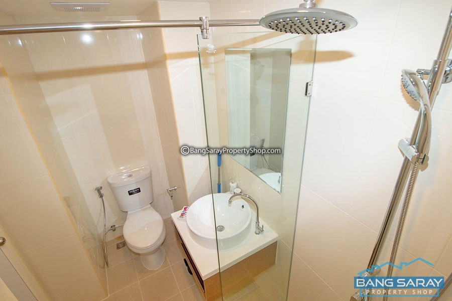 Sea view Condominium with fully furnished for sale in Bang Saray คอนโด  สำหรับขาย