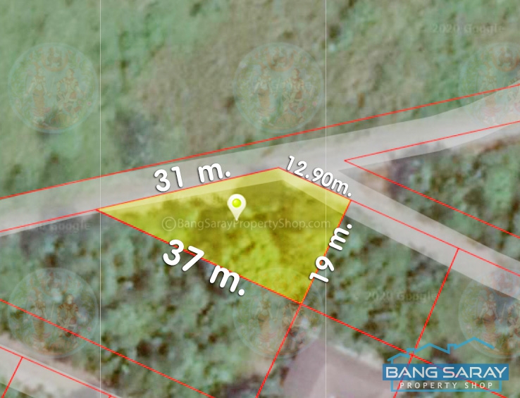 Land for Sale in Soi Plutaluang Navy Golf, Only 250m. from 332 Rd. ที่ดิน  สำหรับขาย