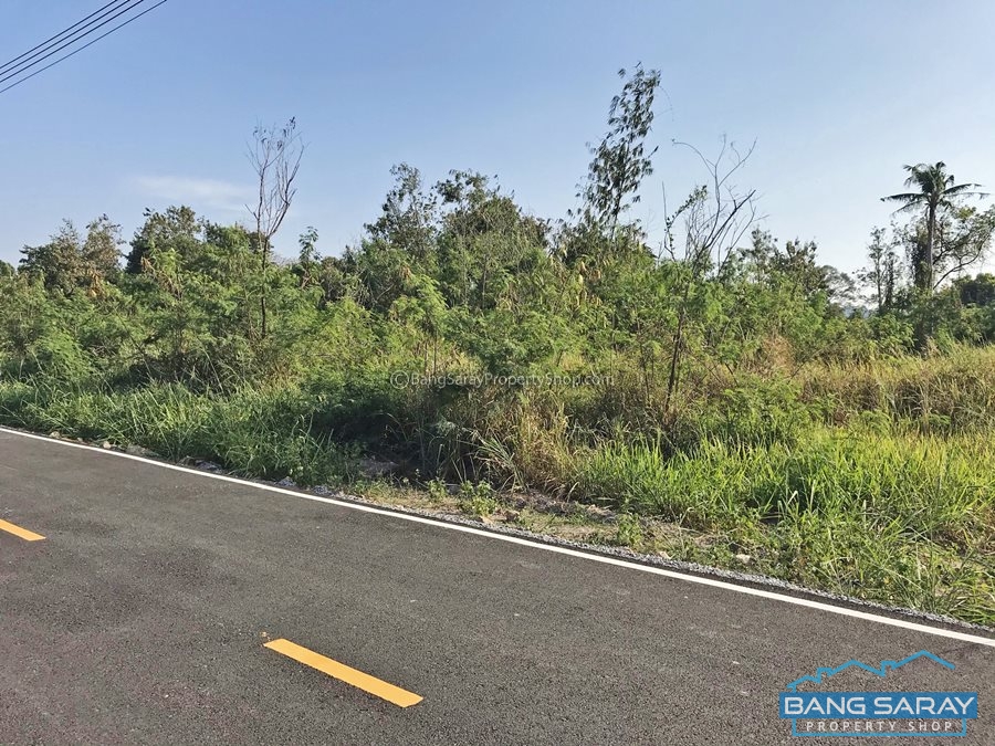 Land for Sale in Eastside of Bang Saray ที่ดิน  สำหรับขาย