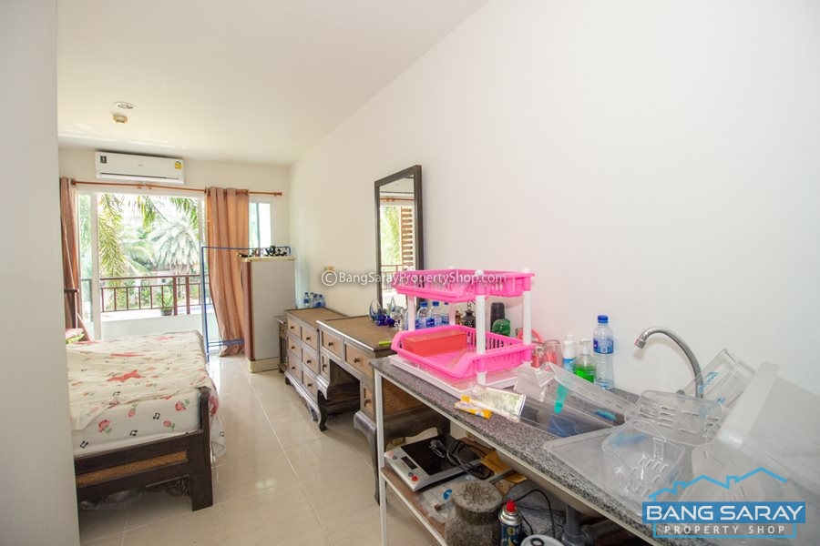 Studio Codo for Sale in Bang Saray, with Pool view. คอนโด  สำหรับขาย