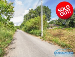 Land For Sale In Soi Plutaluang Navy Golf, Only 250m. From 332 Rd. - ที่ดินสำหรับขายในสัตหีบ, นาจอมเทียน