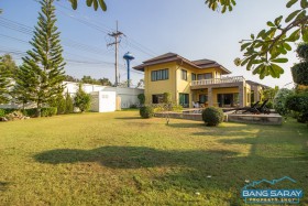 Pool Villa 2 ชั้น สไตร์บาหลี ให้เช่า, ทำเลใกล้ทะเลเพียง 5 นาที - 4 ห้องนอนบ้านสำหรับเช่าในบางเสร่, นาจอมเทียน
