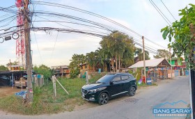 ขายที่ดินฝั่งทะเล ทำเลใจกลางบางเสร่ ห่างทะเล 700ม. - ที่ดินสำหรับขายในบางเสร่, นาจอมเทียน
