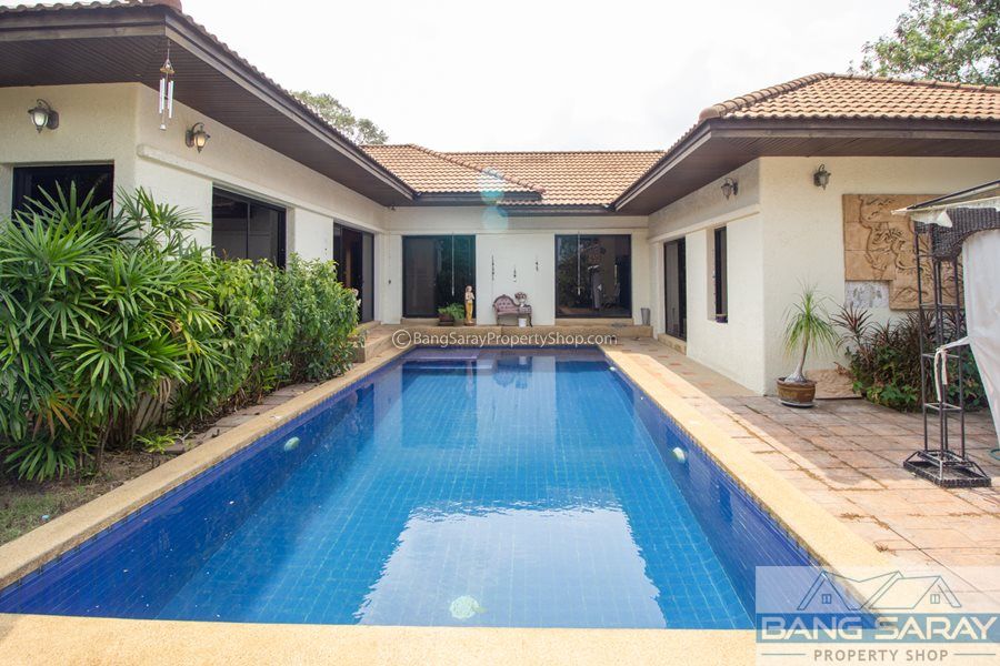 Private Pool villa for Rent in Bang Saray. บ้าน  สำหรับเช่า