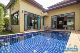  ขายบ้าน Pool Villa ฝั่งทะเลบางเสร่  - 3 ห้องนอนบ้านสำหรับขายในบางเสร่, นาจอมเทียน