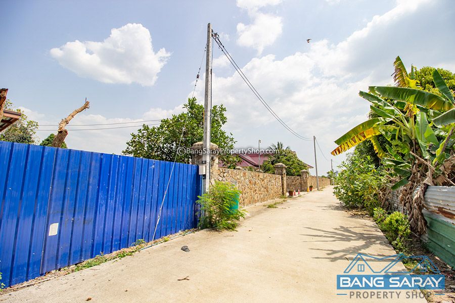 Land for Sale in Soi Silver Lake vineyard, Corner Plot  ที่ดิน  สำหรับขาย