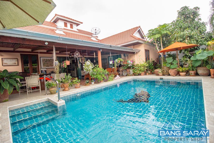 Pool Villa House for Sale in Bang Saray บ้าน  สำหรับขาย