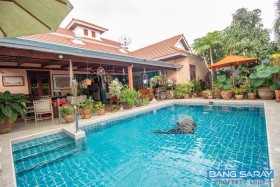 ขายบ้านเดี่ยว พร้อมสระว่ายน้ำส่วนตัว บางเสร่ - 3 ห้องนอนบ้านสำหรับขายในบางเสร่, นาจอมเทียน