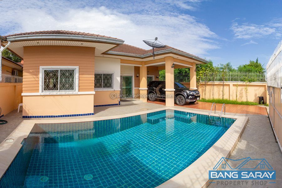 Pool Villa for sale in Bang Saray Beachside บ้าน  สำหรับขาย