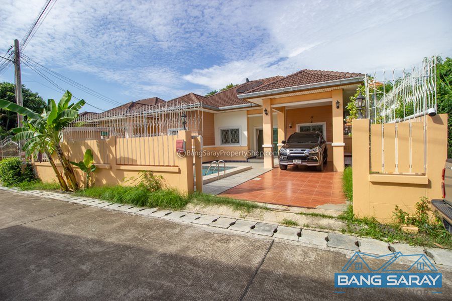 Pool Villa for sale in Bang Saray Beachside บ้าน  สำหรับขาย