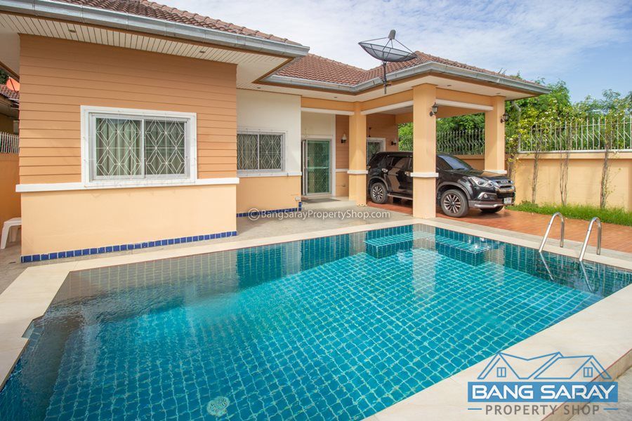 Pool Villa for sale in Bang Saray Beachside บ้าน  สำหรับขาย