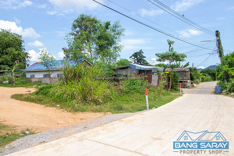  Land for Sale in Bang Saray Only 600m. from Sukhumvit Rd. ที่ดิน  สำหรับขาย