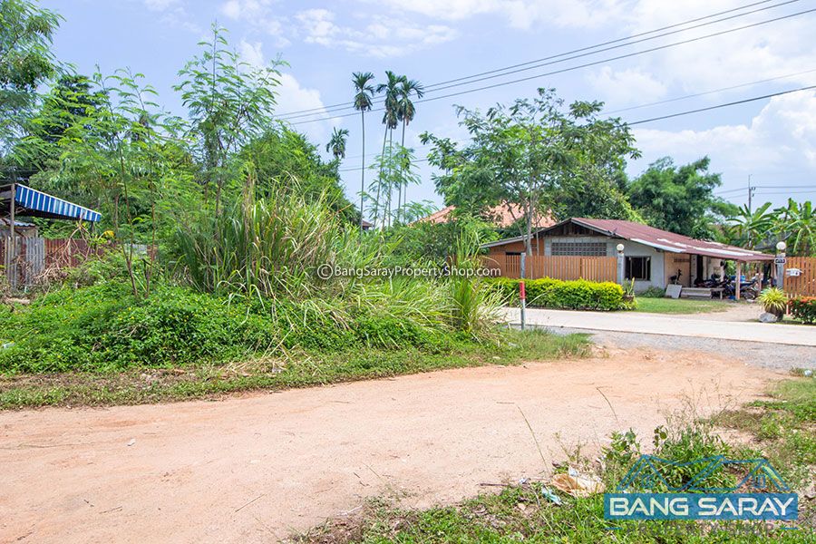  Land for Sale in Bang Saray Only 600m. from Sukhumvit Rd. ที่ดิน  สำหรับขาย