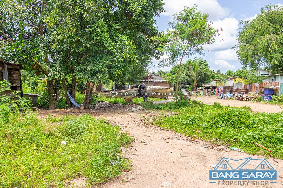  Land for Sale in Bang Saray Only 600m. from Sukhumvit Rd. ที่ดิน  สำหรับขาย