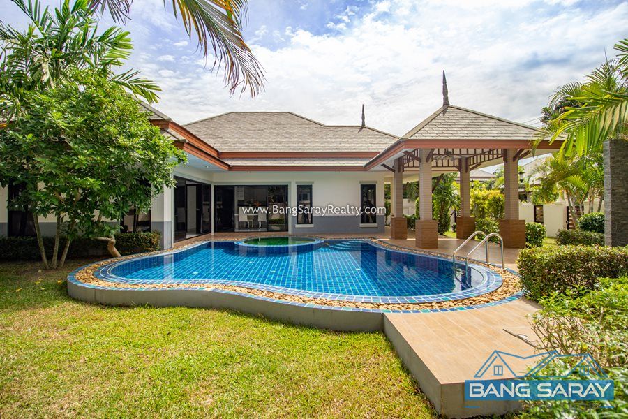 Pool Villa for Rent in NaJomtien  - Baan Dusit บ้าน  สำหรับเช่า