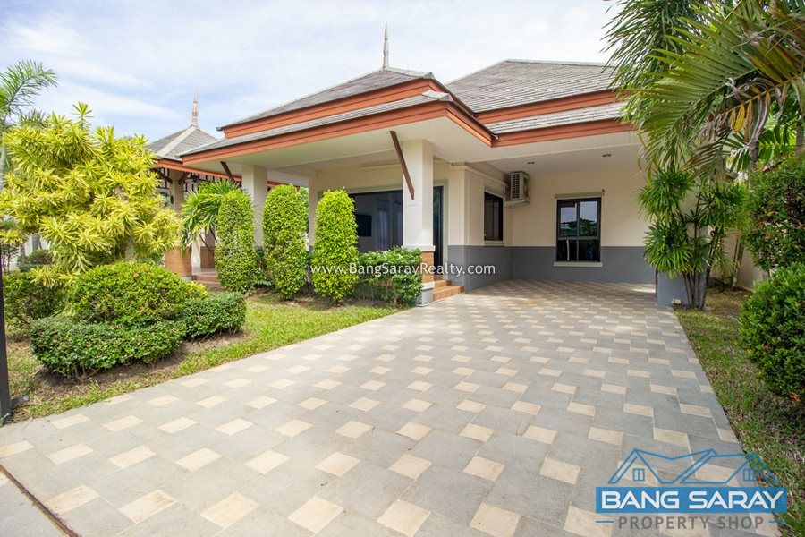 Pool Villa for Rent in NaJomtien  - Baan Dusit บ้าน  สำหรับเช่า