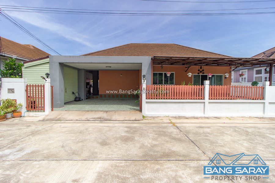 Pool Villa for Sale in Bang Saray Fully furnished plus Electrical Appliances บ้าน  สำหรับขาย