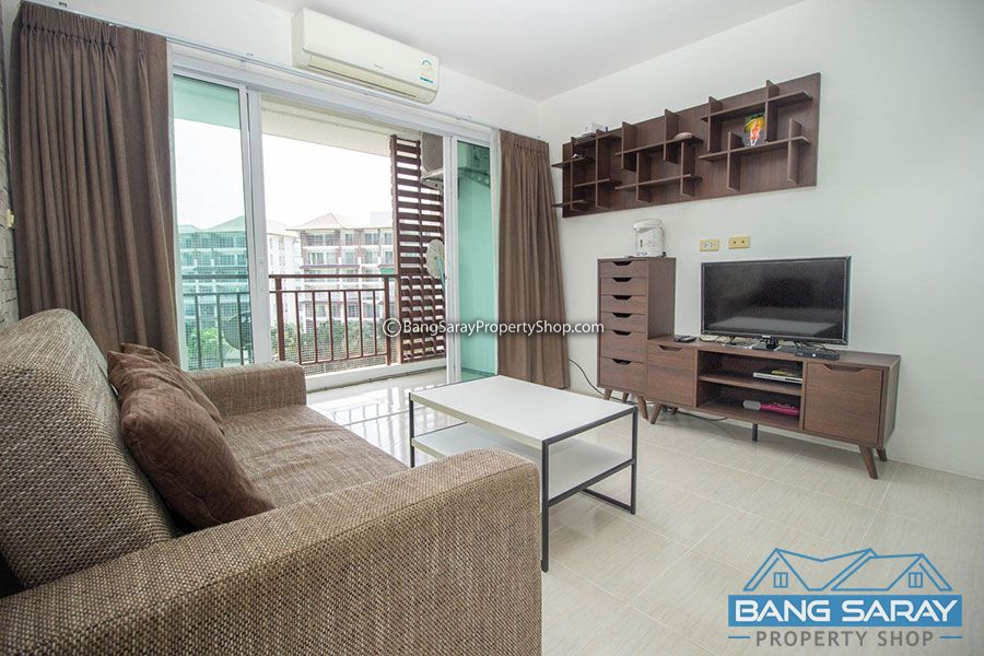 One Bedroom Codo for Sale in Bang Saray, Pool & Lake View คอนโด  สำหรับขาย