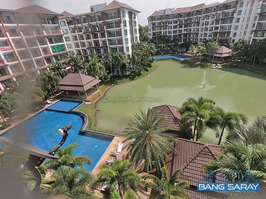 One Bedroom Codo for Sale in Bang Saray, Pool & Lake View คอนโด  สำหรับขาย