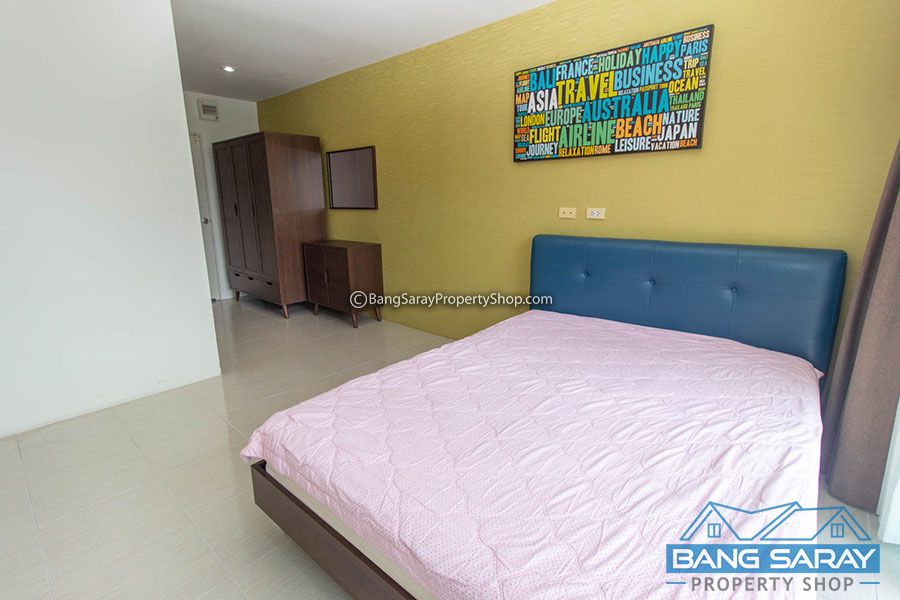 One Bedroom Codo for Sale in Bang Saray, Pool & Lake View คอนโด  สำหรับขาย