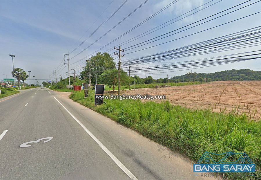 11 Rai of Land for Sale Next to Sukhumvit Road Bang Saray ที่ดิน  สำหรับขาย