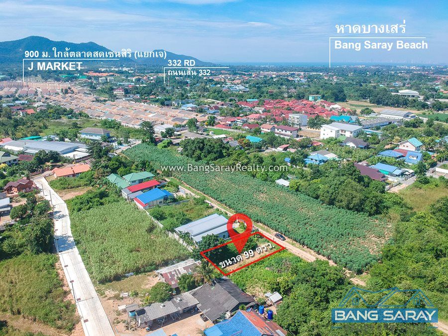 Plot of Land for Sale Near J junction / 332 Rd. ที่ดิน  สำหรับขาย