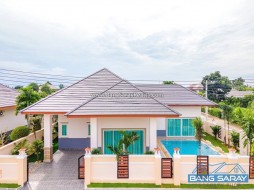 ขายบ้านใหม่ Pool Villa  สระส่วนตัว พร้อมเฟอร์ตกแต่งครบ - 3 ห้องนอนบ้านสำหรับขายในนาจอมเทียน, นาจอมเทียน