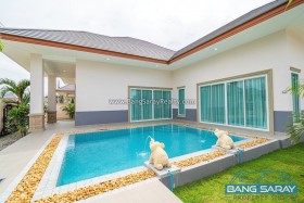 ขายบ้านใหม่ Pool Villa  สระส่วนตัว พร้อมเฟอร์ตกแต่งครบ - 3 ห้องนอนบ้านสำหรับขายในนาจอมเทียน, นาจอมเทียน