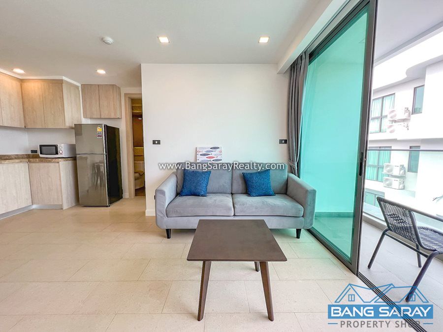 Condo for Rent in Bang Saray, Only 100m. to the beach คอนโด  สำหรับเช่า