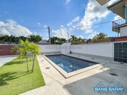 ขาย Pool Villa สร้างใหม่ ใกล้แหล่งท่องเที่ยว #ทำรายวันได้ - 3 ห้องนอนบ้านสำหรับขายในบางเสร่, นาจอมเทียน