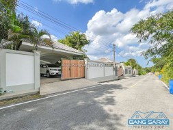 ขาย Pool Villa คุณภาพยูโรปผนัง 2 ชั้น ใกล้แหล่งท่องเที่ยว - 2 ห้องนอนบ้านสำหรับขายในบางเสร่, นาจอมเทียน