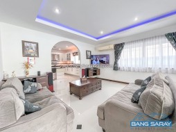 ขาย Pool Villa คุณภาพยูโรปผนัง 2 ชั้น ใกล้แหล่งท่องเที่ยว - 2 ห้องนอนบ้านสำหรับขายในบางเสร่, นาจอมเทียน