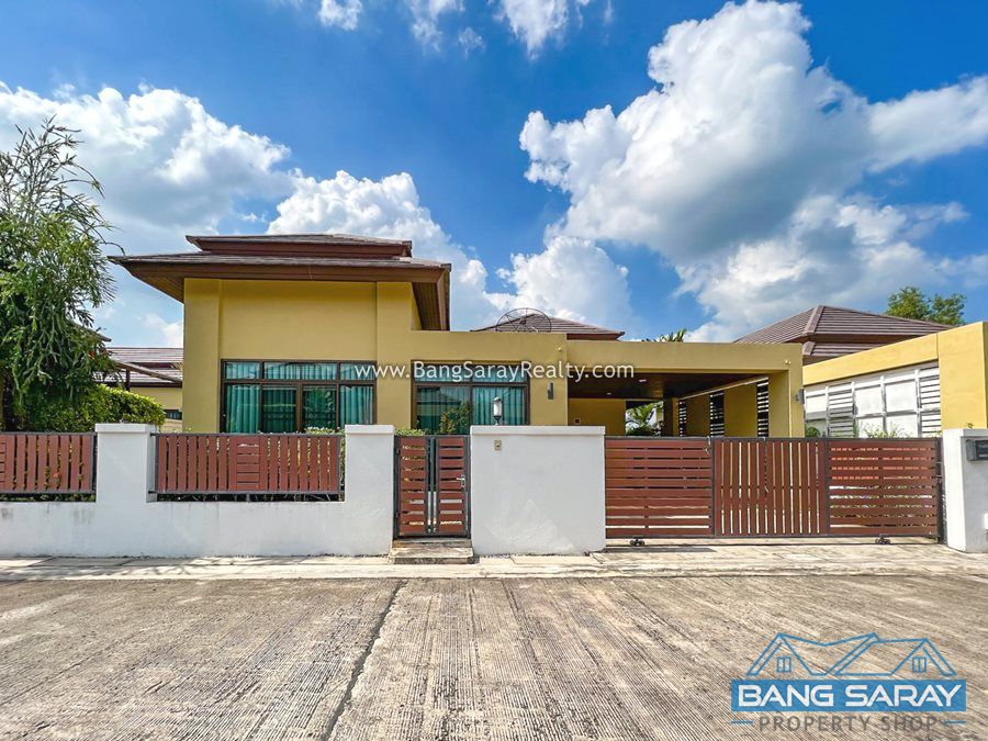 Pool Villa for Sale in Ocean Side Bang Saray บ้าน  สำหรับขาย